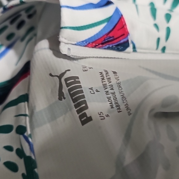 Puma‎ Floral Paradise 1/4 Zip Sweatshirt Golf Athleisure Tennis Size Small NWT - Picture 4 of 10
